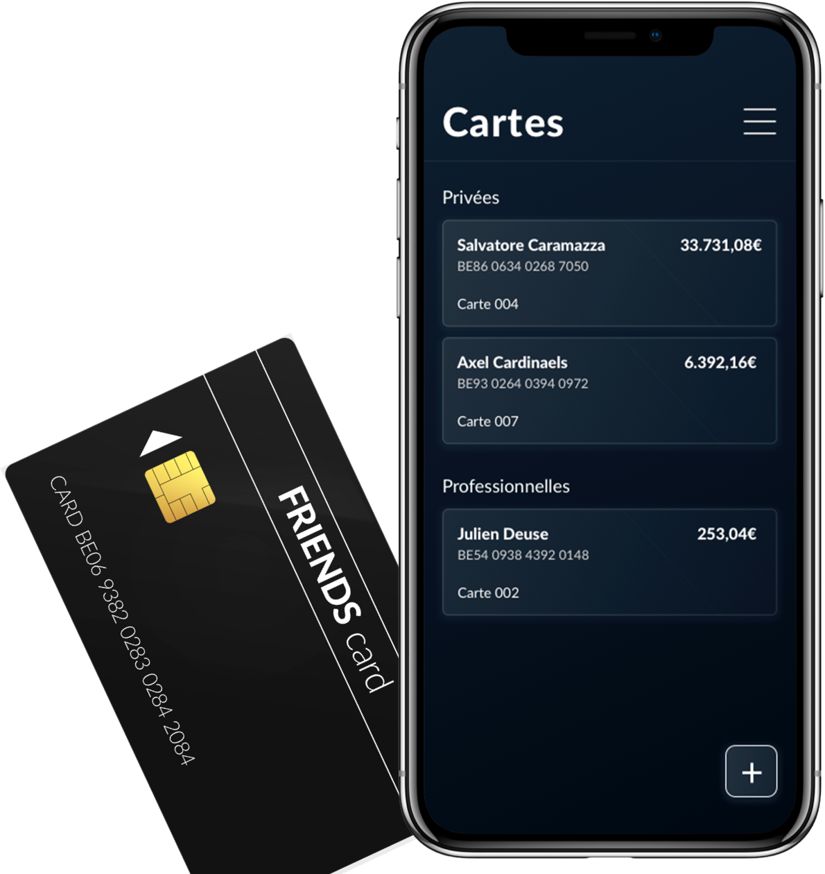 Image d’illustration de la friends card